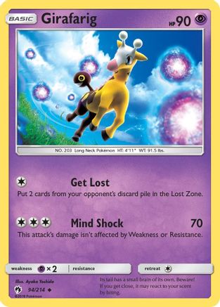 Girafarig 094/214  SM  Lost Thunder - Uncommon