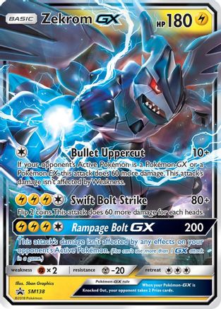 Zekrom GX - SM138 [SMP - SM138]