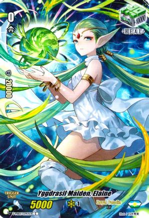 Yggdrasil Maiden, Elaine (Full Art) (V-MB01/029EN-B) - V-MB01: PSYqualia Strife