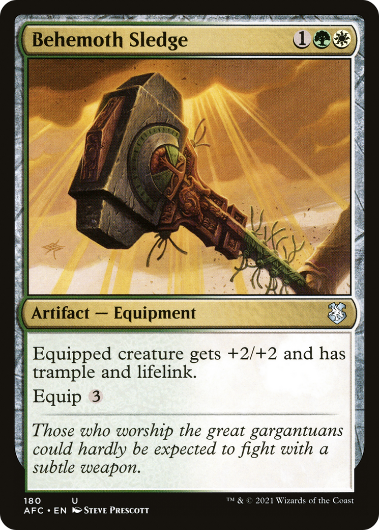 Behemoth Sledge [AFC - 180]