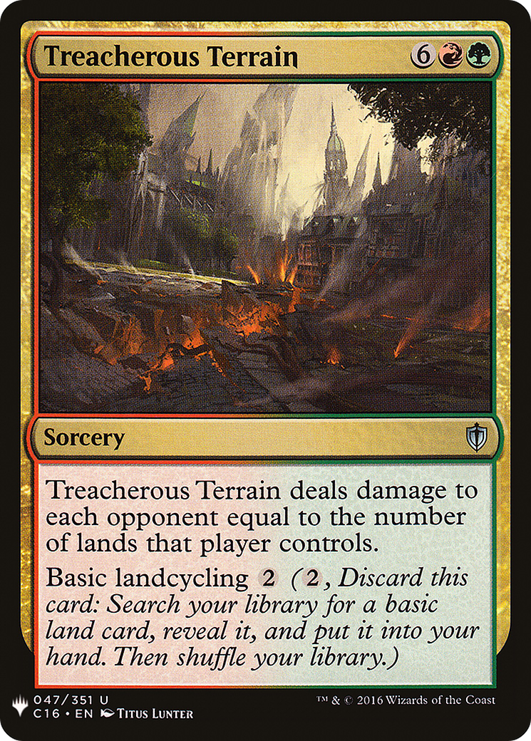 Treacherous Terrain [LIST - 047/351]