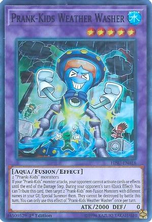 Prank-Kids Weather Washer (HISU-EN018) - Hidden Summoners 1st Edition