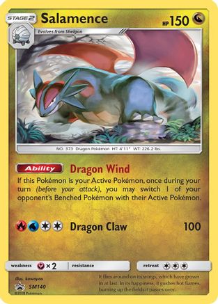 Salamence - SM140 [SMP - SM140]