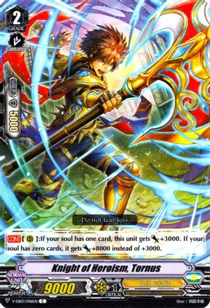 Knight of Heroism, Tornus (V-EB03/046EN) - V-EB03: ULTRARARE MIRACLE COLLECTION