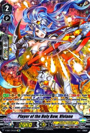 Player of the Holy Bow, Viviane (OR) (V-EB03/OR02EN) - V-EB03: ULTRARARE MIRACLE COLLECTION