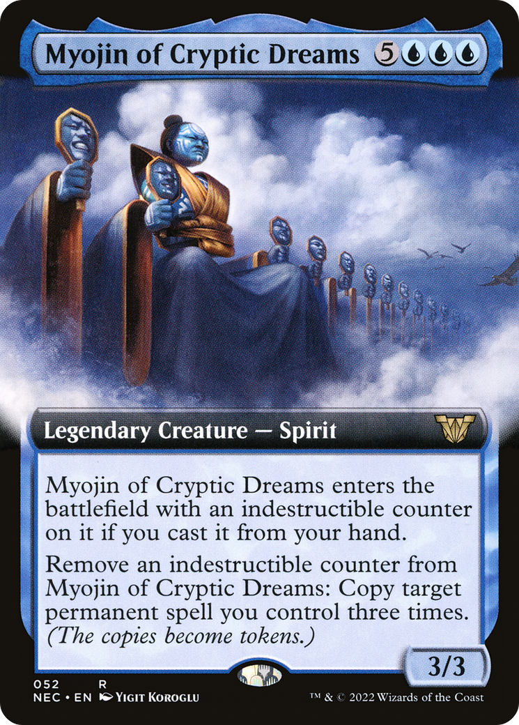 Myojin of Cryptic Dreams (Extended Art) [NEC - 52]