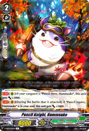 Pencil Knight, Hammsuke (V-EB04/028EN) - V-EB04: The Answer of Truth