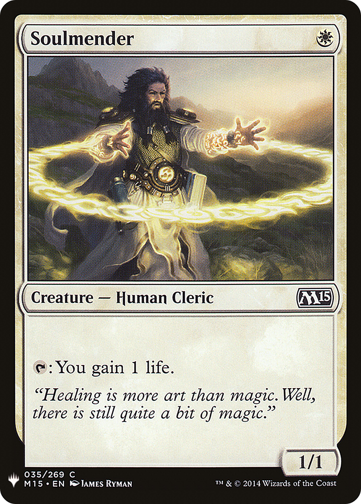 Soulmender [LIST - 35]