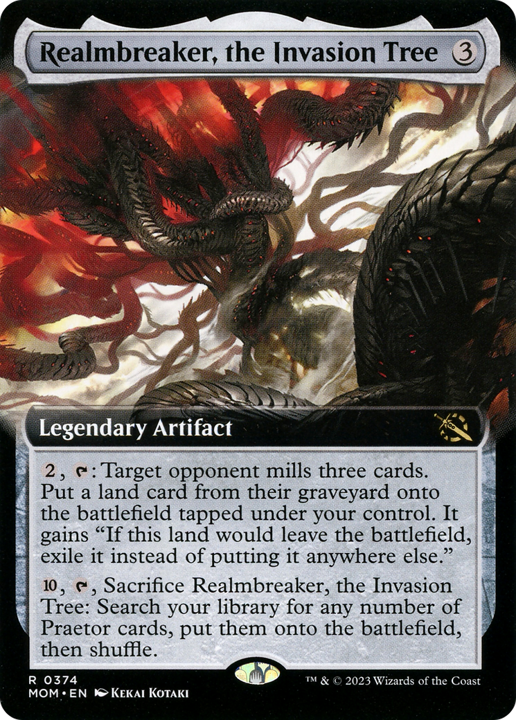 Realmbreaker, the Invasion Tree (Extended Art) [MOM - 374]