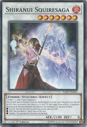 Shiranui Squiresaga (SAST-EN041) - Savage Strike Unlimited