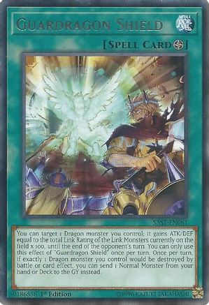 Guardragon Shield (SAST-EN061) - Savage Strike 1st Edition