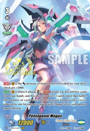 Pentagonal Magus (2018 World Finals) (BCS2018/VGP01) - Bushiroad Event Cards