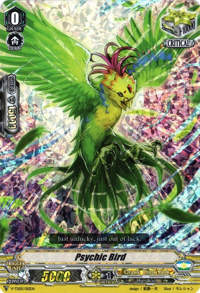 Psychic Bird (RRR Foil) [V-TD05 - V-TD05/012EN]