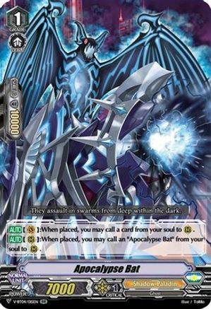 Apocalypse Bat (V-BT04/015EN) - V-BT04: Vilest! Deletor