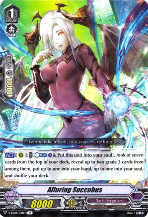 Alluring Succubus (V-BT04/038EN) - V-BT04: Vilest! Deletor