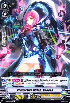 Productive Witch, Neness (V-BT04/045EN) - V-BT04: Vilest! Deletor
