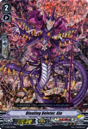 Bloating Deletor, Gio (RRR Foil) (V-TD07/004EN) - V-TD07: Kouji Ibuki