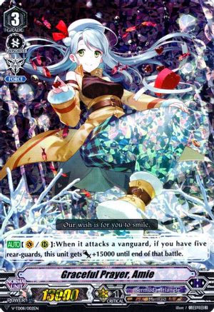 Graceful Prayer, Amie (RRR Foil) (V-TD08/002EN) - V-TD08: Schokolade Melody