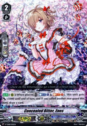Concealed Bitter, Enes (RRR Foil) (V-TD08/005EN) - V-TD08: Schokolade Melody