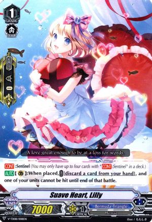 Suave Heart, Lilly (V-TD08/008EN) - V-TD08: Schokolade Melody