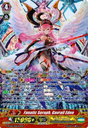 Fanatic Seraph, Gavrail Eden (G-RC02/015EN) - G-RC02: Revival Collection