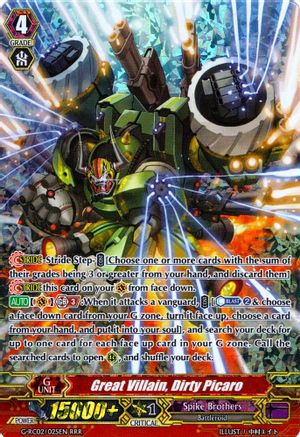 Great Villain, Dirty Picaro [G-RC02 - G-RC02/025EN]