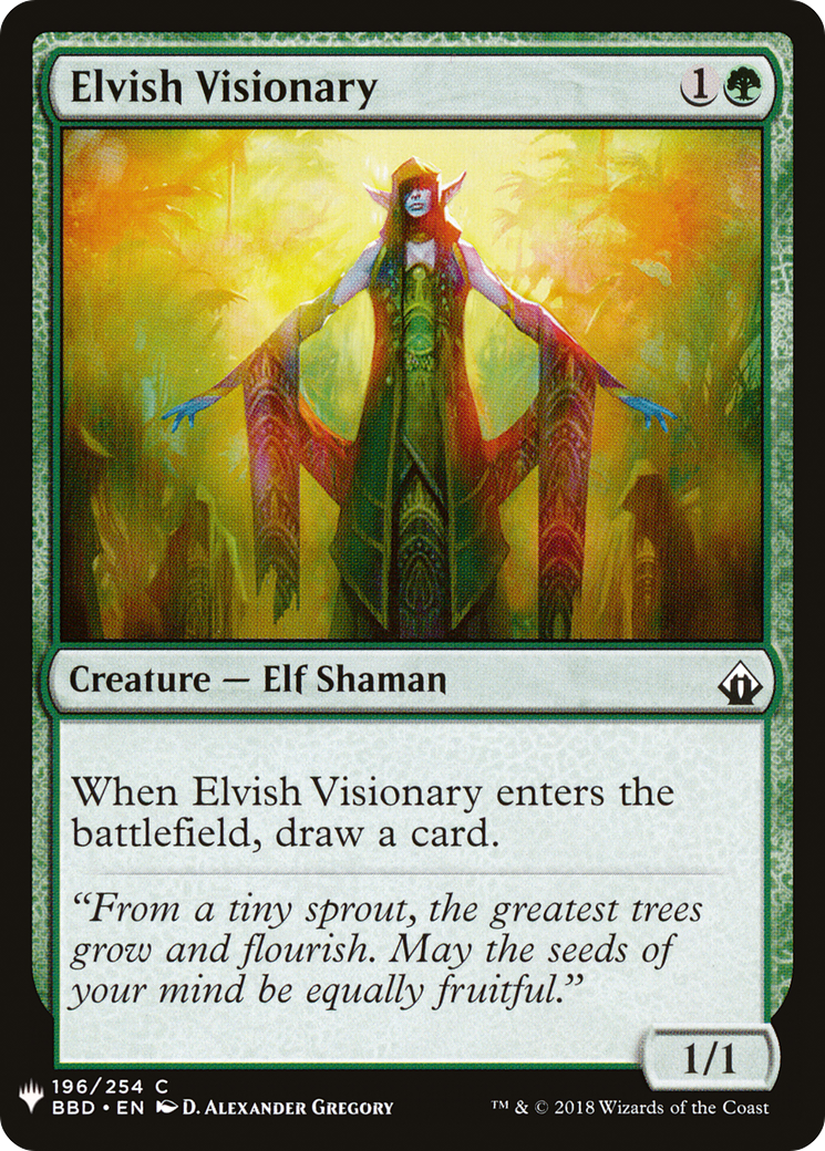 Elvish Visionary [LIST - 196]