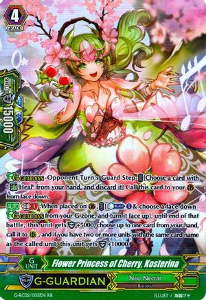Flower Princess of Cherry, Kosterina [G-RC02 - G-RC02/055EN]