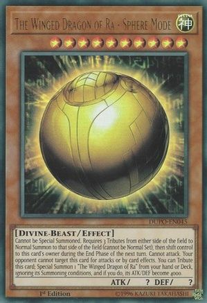 The Winged Dragon of Ra - Sphere Mode [DUPO - DUPO-EN045]
