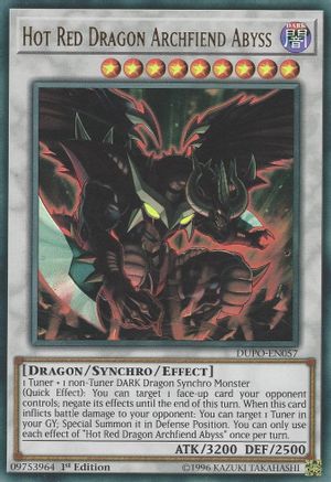 Hot Red Dragon Archfiend Abyss [DUPO - DUPO-EN057]