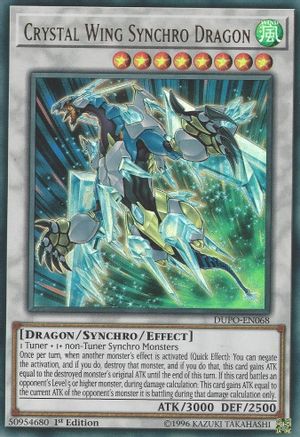 Crystal Wing Synchro Dragon [DUPO - DUPO-EN068]
