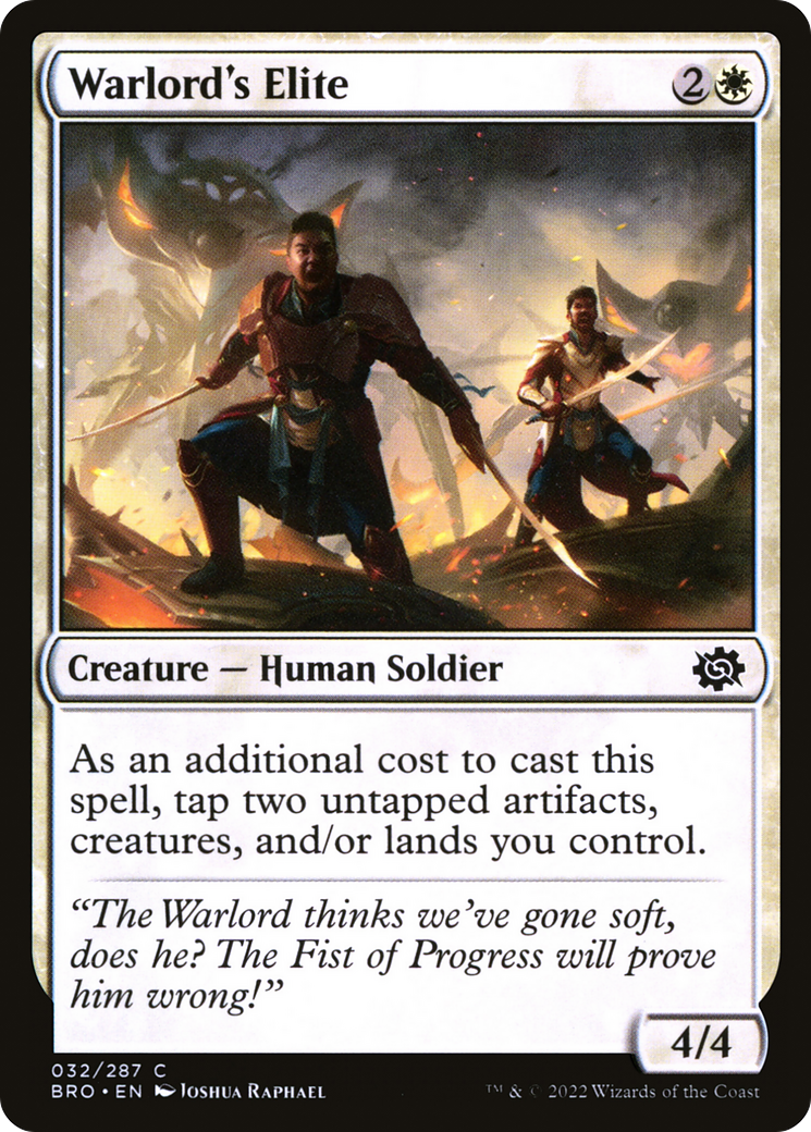 Warlord's Elite [BRO - 32]
