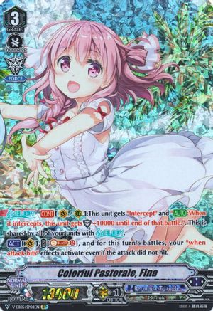 Colorful Pastorale, Fina (SP) (V-EB05/SP04EN) - V-EB05: Primary Melody