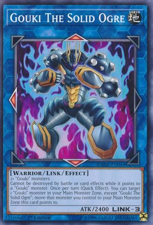 Gouki The Solid Ogre (DANE-EN044) - Dark Neostorm 1st Edition