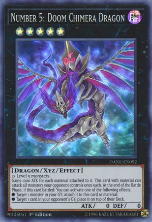 Number 5: Doom Chimera Dragon [DANE - DANE-EN092]