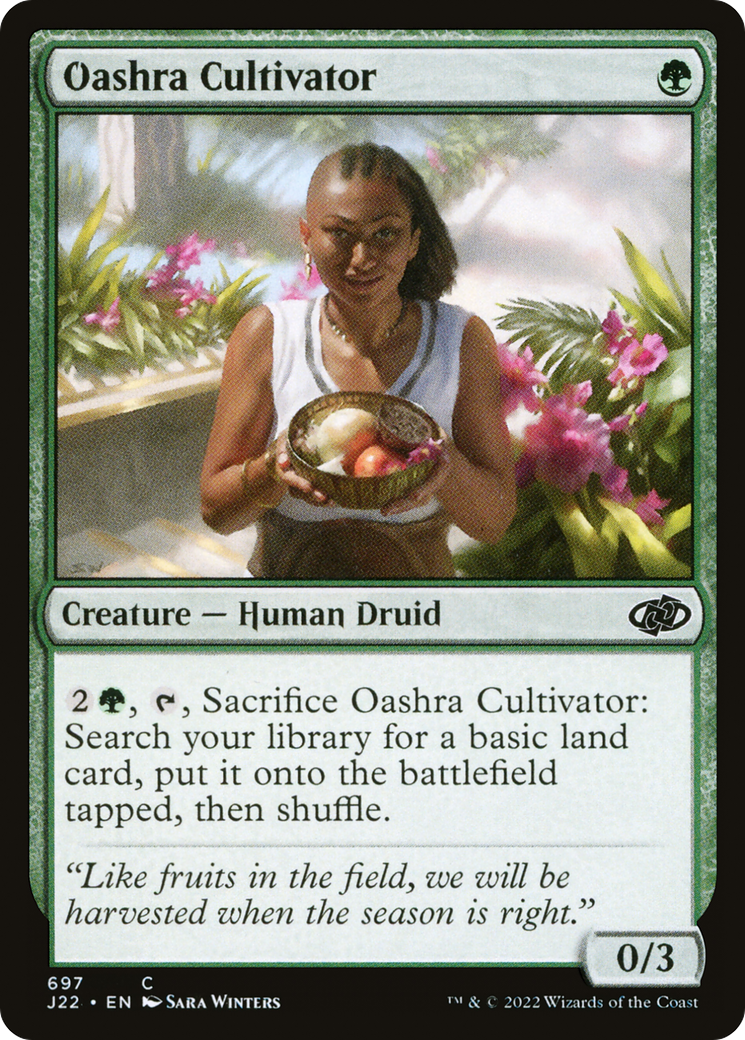 Oashra Cultivator [J22 - 697]