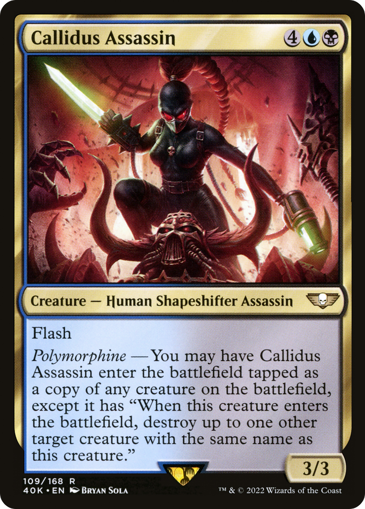 Callidus Assassin [40K - 109]