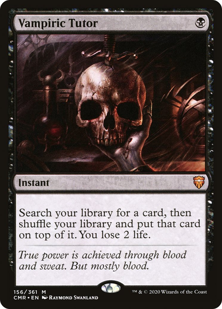 Vampiric Tutor [CMR - 156]