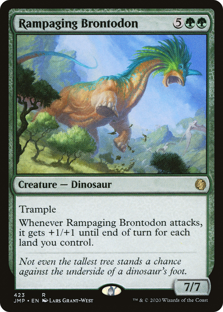 Rampaging Brontodon [JMP - 423]