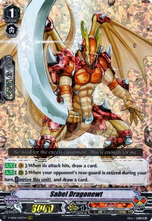 Sabel Dragonewt [V-EB06 - V-EB06/007EN]