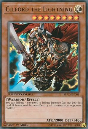 Gilford the Lightning [SBAD - SBAD-EN008]