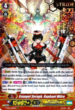 Evangel Seraph, Raphael Mitra (Hot Stamped) [V-SS01 - V-SS01/009EN]