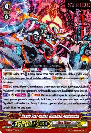 Death Star-vader, Glueball Avalanche (Hot Stamped) [V-SS01 - V-SS01/020EN]