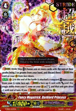 Fancy Megatrick, Darklord Princess (Hot Stamped) [V-SS01 - V-SS01/023EN]