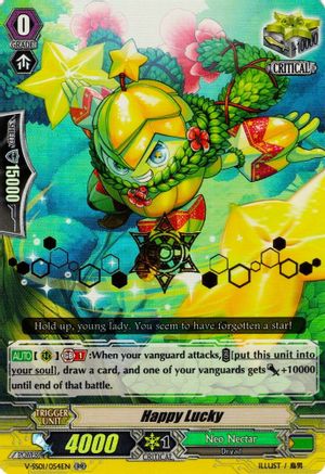 Happy Lucky (Hot Stamped) (V-SS01/054EN) - V-SS01: Premium Collection 2019