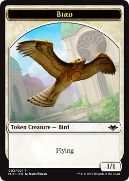 Bird // Myr Double-Sided Token [MH1 - 3 // 19]