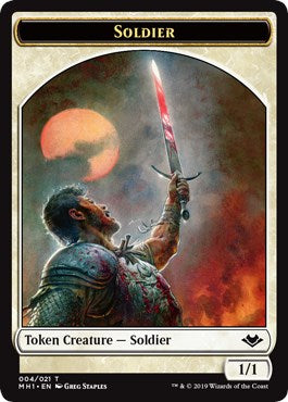 Soldier // Myr Double-Sided Token [MH1 - 4 // 19]