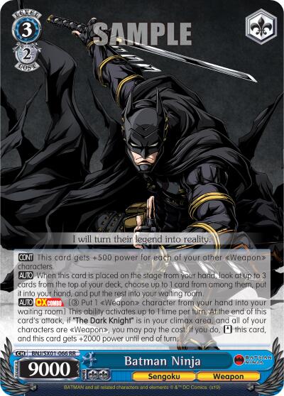 Batman Ninja [BNJ/SX0 - BNJ/SX01-066 RR]