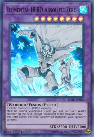 Elemental HERO Absolute Zero [BLHR - BLHR-EN065]