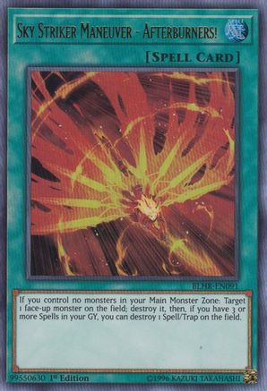 Sky Striker Maneuver - Afterburners! [BLHR - BLHR-EN091]